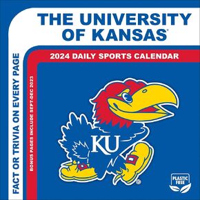 TURNER SPORTS Kansas Jayhawks 2025 Box Calendar (25998053010)