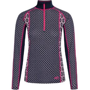Kari Traa Lekker Half Zip Women's Base Top - Fitted Knit Thermal Top