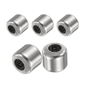 uxcell 10 Pcs HK0808 Needle Roller Bearings One Way Bearing 8.5x12x8mm, Chrome Steel Bearing