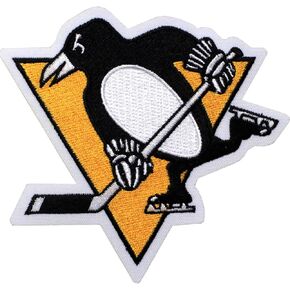 Official 2016 NHL Pittsburgh Penguins Patch Primary Team Logo Embroidered Iron On