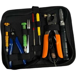 kowaku Starting Stringing Clamp Tool Set Tennis Racquet Clamp Cold Press Badminton Racket Plier for Tennis Racket