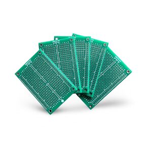 Solderable Breadboard |Easy DIY Electronics, Circuit Design & Prototyping | Compatible with Arduino, Raspberry Pi (Pack of 5)