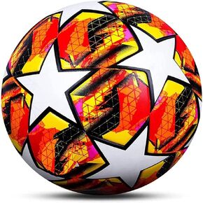 Soccer Ball Size 5, Soccer Ball Team Sports Training League Soccer Pro World Cup Adult Soccer