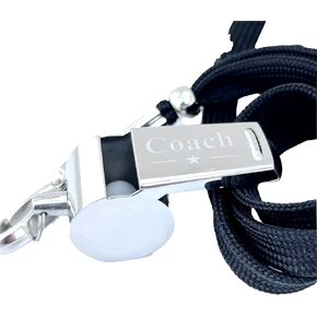 Engraved Coach Whistle