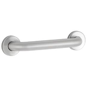 Bobrick 36-Inch Straight Grab Bar, ADA Compliant Bathroom Safety Rail, Satin Finish Stainless Steel with Concealed Mounting Flange, Ideal for Commercial and Residential Bathtubs & Showers (Model B-5806x36)