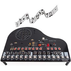 DIY Piano Soldering Project Kit Electronics Solder Practice Kit by VOGURTIME, Great STEM Project and Gift, Multi-Function