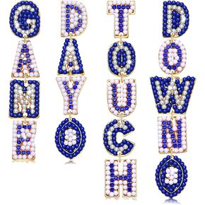 2/3 Pairs Game Day Earrings for Women Beaded Football Earrings Sports Tassel Earrings Game Day Outfits Team Spirit Football Mom Accessories Game Day Football Jewelry Gifts