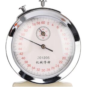 Mechanical Stopwatch, 60 Second Mechanical Stopwatch with 0.2s Scale Value Design Large Dial Display with Compact Design for Running, Stopwatches