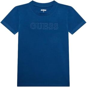 GUESS Boys' Eco Embossed Logo T-Shirt