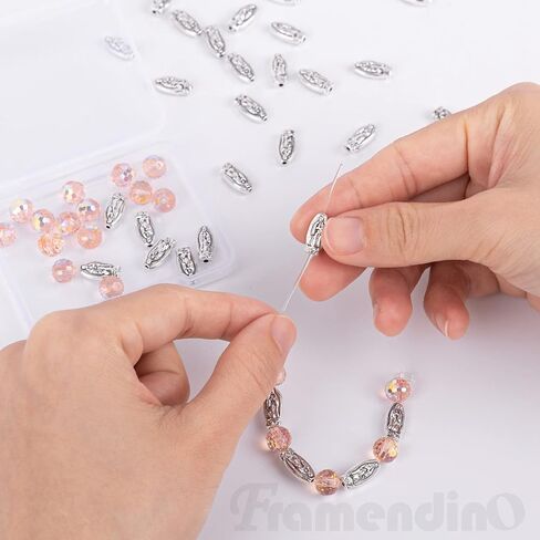 Framendino, 60 Pack Virgin Mary Our Lady of Guadalupe Beads Virgin Mary Charms Loose Spacer Beads for Jewelry Making Finding in Saudi Arabia