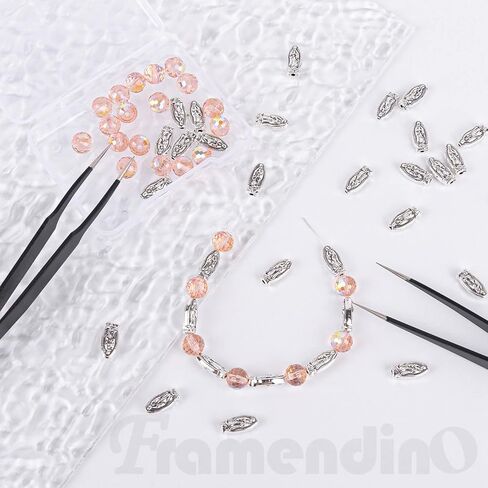 Framendino, 60 Pack Virgin Mary Our Lady of Guadalupe Beads Virgin Mary Charms Loose Spacer Beads for Jewelry Making Finding in Saudi Arabia