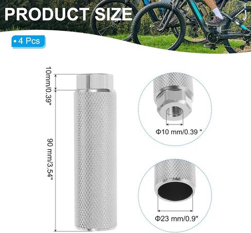 PATIKIL Aluminum Alloy Bike Pegs in Saudi Arabia