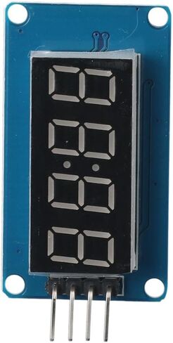 2Pcs 4-Digit Tube Module, LED Segment Display, TM1637 Drive Chip, Tube Clock Display, 4-bits 0.36 Inch Driver Board in Saudi Arabia