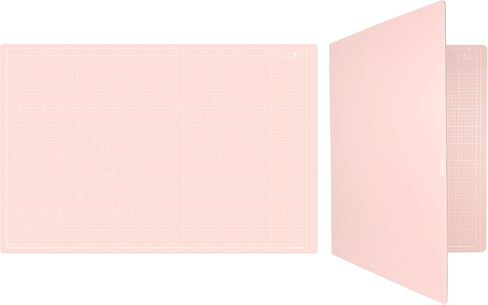 iMAT™ Flip Cutting Mat_Note، A1، 24 بوصة × 36 بوصة، قابلة للطي، مناسبة للحرف اليدوية، قطع الورق، إنشاء قطع كبيرة من الجلد والقماش، الرسم والرسم، الفن التصويري الإبداعي (أزرق فاتح) in Saudi Arabia