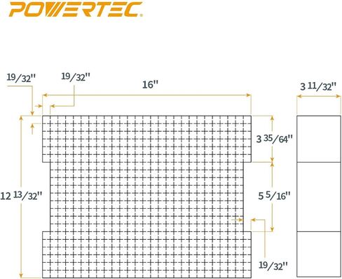 POWERTEC 2 قطعة من حشوات صندوق الأدوات الإسفنجية، منظم أدوات إسفنجية نتف لبوش L-Boxx 2، حشوة إسفنجية قابلة للتخصيص لحماية المثقاب، محرك الصدمات، المنشار، أداة التوجيه، مطحنة الزوايا، ماكينة الصنفرة (71603-P2) in Saudi Arabia