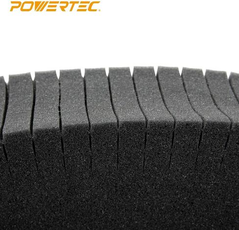 POWERTEC 2 قطعة من حشوات صندوق الأدوات الإسفنجية، منظم أدوات إسفنجية نتف لبوش L-Boxx 2، حشوة إسفنجية قابلة للتخصيص لحماية المثقاب، محرك الصدمات، المنشار، أداة التوجيه، مطحنة الزوايا، ماكينة الصنفرة (71603-P2) in Saudi Arabia