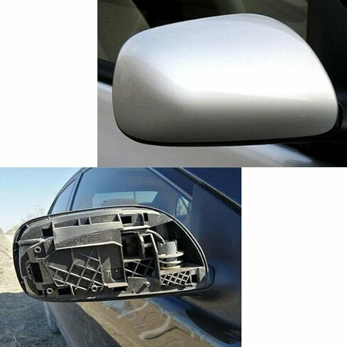 Car Rearview Mirror Cover Wing Mirror Housing Protective Cap For Toyota Corolla 2007 2008 2009 2010 2011 2012 2013 (Left (Driver) Side) in Saudi Arabia