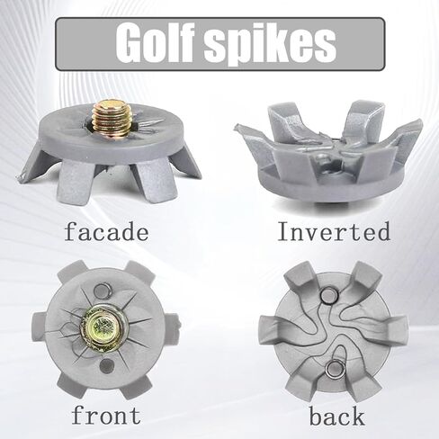 16 حزمة من مسامير الجولف، مسامير أحذية الجولف، استبدال مسامير أحذية الجولف، مسامير الجولف لأي حذاء، استبدال مرابط الجولف، استبدال مسامير الجولف، مسامير ناعمة، أداة مسامير الجولف in Kuwait