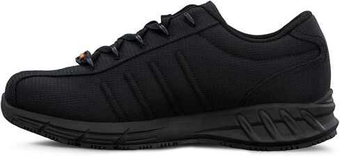 Lugz Mens Grapple Slip Resistant Round Toe Work Safety Shoes Casual - Black in Saudi Arabia