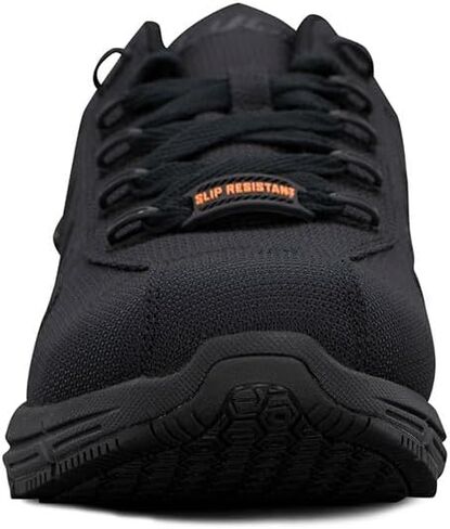 حذاء Lugz الرجالي Grapple المقاوم للانزلاق بمقدمة مستديرة للعمل الآمن كاجوال - أسود in Kuwait