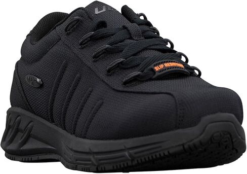 حذاء Lugz الرجالي Grapple المقاوم للانزلاق بمقدمة مستديرة للعمل الآمن كاجوال - أسود in Kuwait
