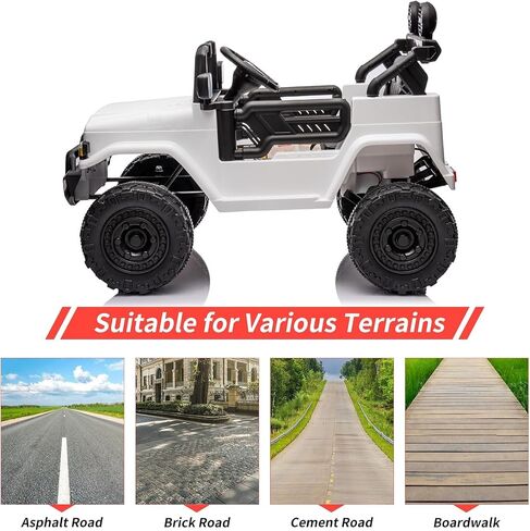Ride on Truck Car, 12V 7AH Licensed Toyota Ride on Car with Remote Control, Battery Powered Kids Car with Spring Suspension, EVA Tires, USB, Music, LED Lights,Ride On Toy for Kids (Pink) in Saudi Arabia