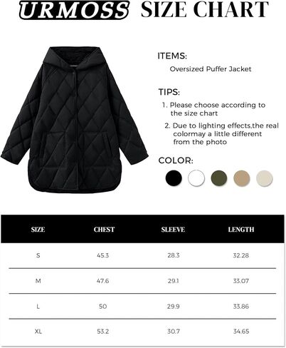 Long Jackets for Women Lightweight Warm Winter Coats for Women Diamond Quilted Hooded Puffer Jacket with Pockets in Saudi Arabia