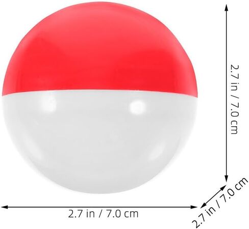 BESPORTBLE 50Pcs Vending Machine Capsules, 2.7 Inch Empty Round Vending Capsules Plastic Gumball Machine Containers for Prizes Party Favors in Kuwait