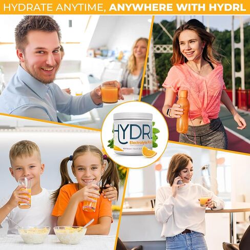 Electrolyte Hydration Powder for Keto (50 days Serving) - Mandarin Orange Electrolyte Drink Mix Hydration Powder - Low Carb - Carnivore - Potassium - Electrolyte Powder Recovery Drink - No Leg Cramps in Saudi Arabia