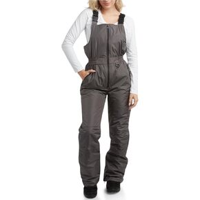 URBAN REPUBLIC Women's Insulated Snow Bib - Junior Fit Waterproof Winter Snowboarding Ski Overalls for Women (Sizes: S-XL)