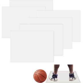 180 Pcs Clear Basketball Sticky Adhesive Mat,Volleyball Sticky Pad Replacement Sheets Courtside Basketball Sticky Mat for Remove Dust Dirt from Shoe and Enhance Shoe Grip