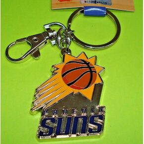 aminco NBA unisex-adult Heavyweight Logo Keychain