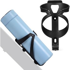 Milisten 2pcs Bike Water Bottle Holder, Nylon Bicycle Bike Water Bottle Cage, Universal Bike Side Load Bicycle Cup Cage Drink Cup Holder for Road, Mountain and Gravel Bikes