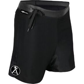 Men's Neoprene Board Shorts with Compression Liner. Low Waist, Quick-Dry, UV Protection, Ideal for Surfing & Water Sports