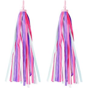 زوج واحد من Umatoll (قطعتان) لدراجات الأطفال، شريط شرابات ملون للدراجة للفتيات والأولاد، ملحقات مقود الدراجة المتوازنة in Kuwait