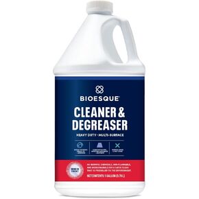 Bioesque Heavy Duty Multi-Surface Cleaner & Degreaser Concentrated Professional Formula, 1 Gallon (Pack of 1)
