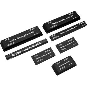 Nisorpa 7 قطع من مكعبات الصنفرة، مجموعة صنفرة جافة أو رطبة، كتل صنفرة مرنة من إسفنج EVA، هيكل تلقائي لأدوات الكي الخشبية والبلاستيك، بدون ورق صنفرة in Kuwait
