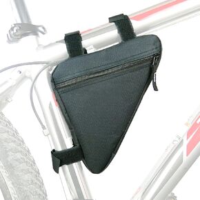 COTOUXKER Bike Frame Bag, Mountain Bike Bag for Road and Mountain Bikes Lightweight Cycling Storage Bags(small red)