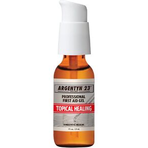 Argentyn 23 Professional Silver First Aid Gel – Topical Healing Homeopathic Medicine - 2oz Pump