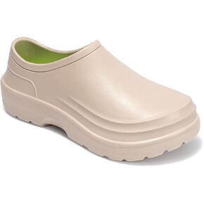 Harssidanzar Mens Clogs, Chef Shoes for Men,Garden Shoes,Slip On Work Shoes for Food Service, Garden, or Nursing HM201US