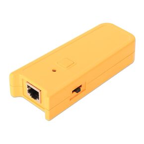 Intellinet Ethernet Cable Port Detector Tester Tool – Locates Port Connections, LED Indicates - for RJ45 Keystone Jacks and Patch Panels with LEDs - 3 Yr Mfg Warranty - 780179