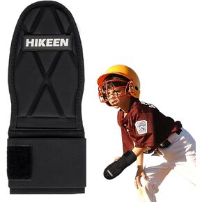 Hikeen Baseball Sliding Mitt,Sliding Glove for Baseball Softball Player,Baseball Gloves with Elastic Adjustable Wrist Compression Strap，Universal Right or Left Hand,Suitable for Youth and Adult