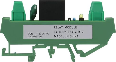 1 Channel Relay Module Connection NPN PNP AC DC 12V 24V 48V AC110V AC230V Relay Module Board Interface Electromagnetic Relay (1Channel ACDC24V) in Saudi Arabia