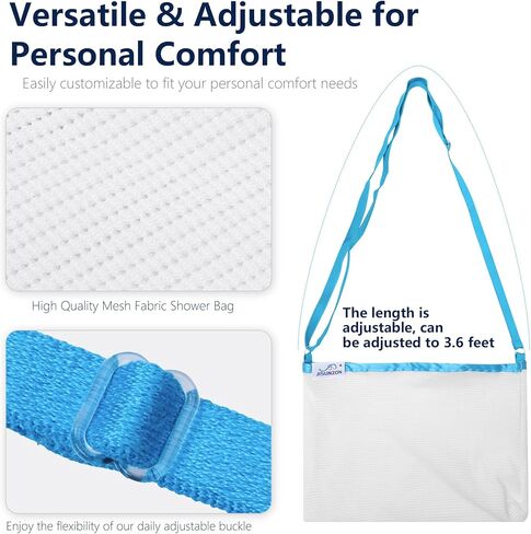 تحكم في تعافيك من خلال حقيبة الدش المبتكرة لاستئصال الثدي (رمادي) in Kuwait