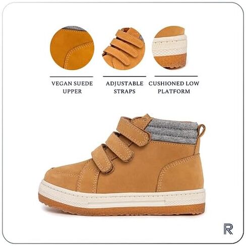 أحذية Rockport للأطفال الصغار أحذية رياضية للأولاد أحذية عالية للكاحل أحذية رياضية للمشي خفيفة الوزن ومتينة للأولاد الصغار (الأطفال الصغار/الأطفال الصغار) in Saudi Arabia