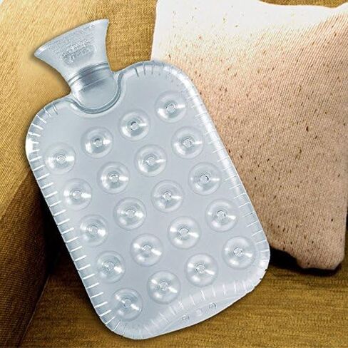 Fashy Clear Cushion Rubber Hot Water Bottle1.2L - Made in Germany in Kuwait