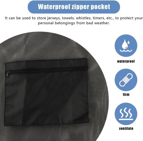 Soccer Ball Bag, Mesh Ball Bag, Large Capacity Oxford Cloth Drawstring Mesh Sports Storage Bag For Sports Equipment, Beach Travel, Outdoor Activities, Swimming Gear in Saudi Arabia