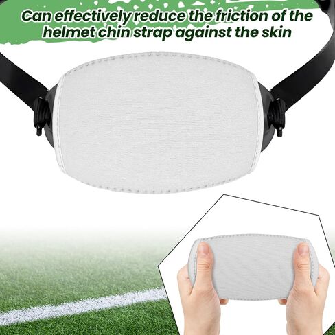 rockible Football Chin Pad, Chin Pad Cover,Comfortable Chin Strap Cover,Football Chin Cover,for Traveling,Riding,Skating in Saudi Arabia
