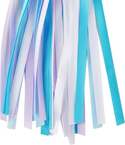 Umatoll 1 Pair(2pcs) Kid's Bike Streamers, Colorful Bicycle Tassels Ribbon for Girls Boys, Balance Bike Scooter Handlebar Accessories in Saudi Arabia
