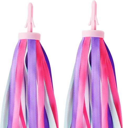 زوج واحد من Umatoll (قطعتان) لدراجات الأطفال، شريط شرابات ملون للدراجة للفتيات والأولاد، ملحقات مقود الدراجة المتوازنة in Kuwait